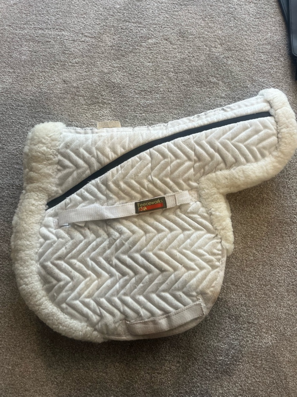 Fleeceworks Pony Hunter fitted saddle pad